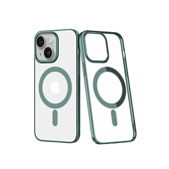 iPhone 14 Plus Kılıf Element Magneticsafe Sert Kapak - Köknar Yeşili-(5796) - EMTHBA1832-2687