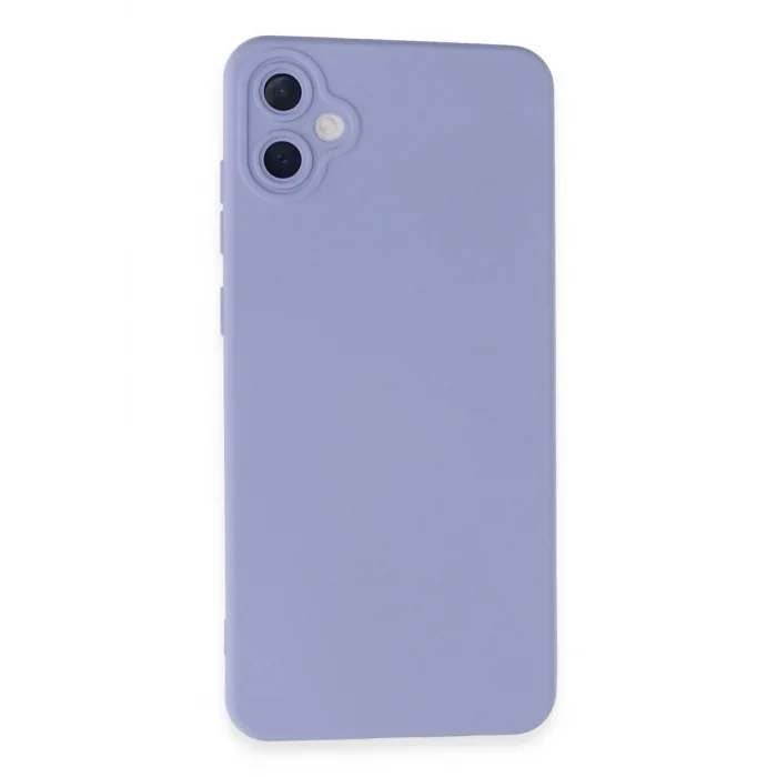 Samsung Galaxy A05 Kılıf Nano içi Kadife Silikon - Lila-(5796) - VOANFD3772-3686