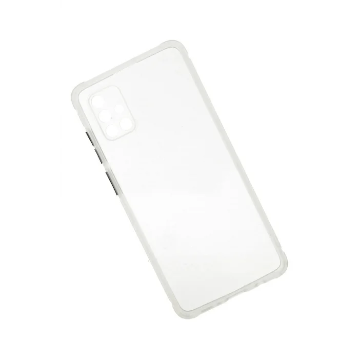 Samsung Galaxy A71 Kılıf Miami Şeffaf Silikon - Şeffaf-(5796) - EMTHBA6960-6192