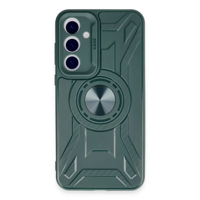 Samsung Galaxy A55 5G Kılıf Lincoln Silikon - Koyu Yeşil-(5796) - EMTHBA1149-8993