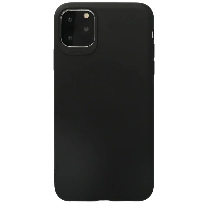 iPhone 11 Pro Max Kılıf First Silikon - Siyah-(5796) - EMTHBA9453-7645
