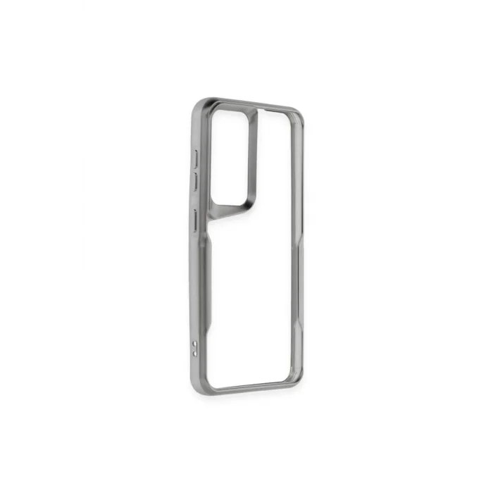 Samsung Galaxy A15 4G Kılıf Boyi Silikon Kapak - Gümüş-(5796) - EMTHBA7062-4531