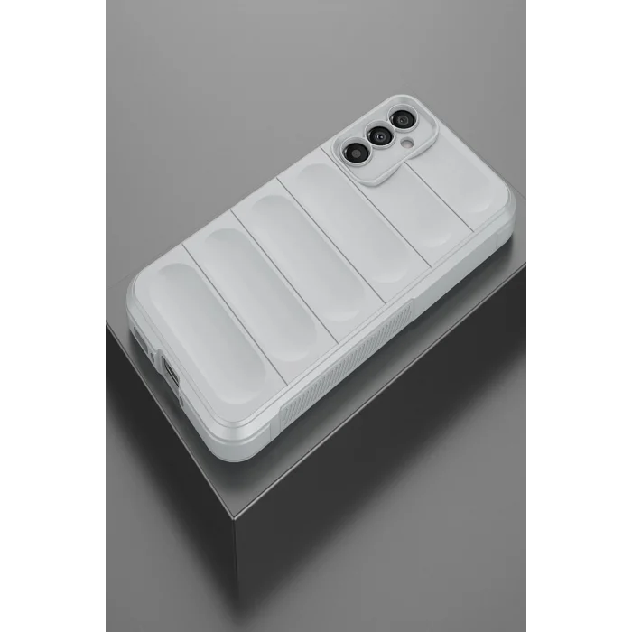 Samsung Galaxy A25 5G Kılıf Optimum Silikon - Krem-(5796) - EMTHBA8663-1929