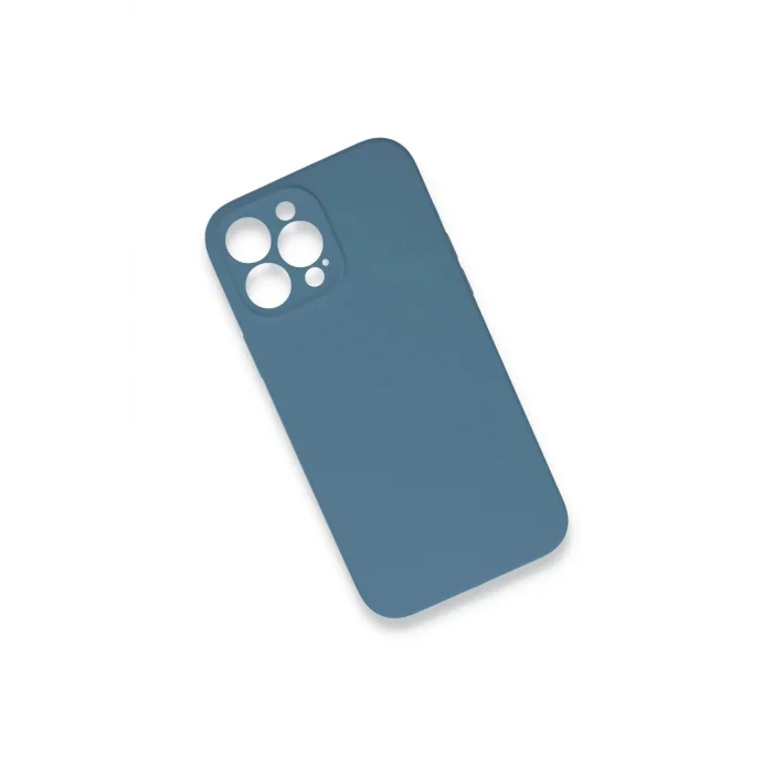 iPhone 13 Pro Kılıf Lansman Legant Silikon - Açık Mavi-(5796) - EMTHBA2783-5115