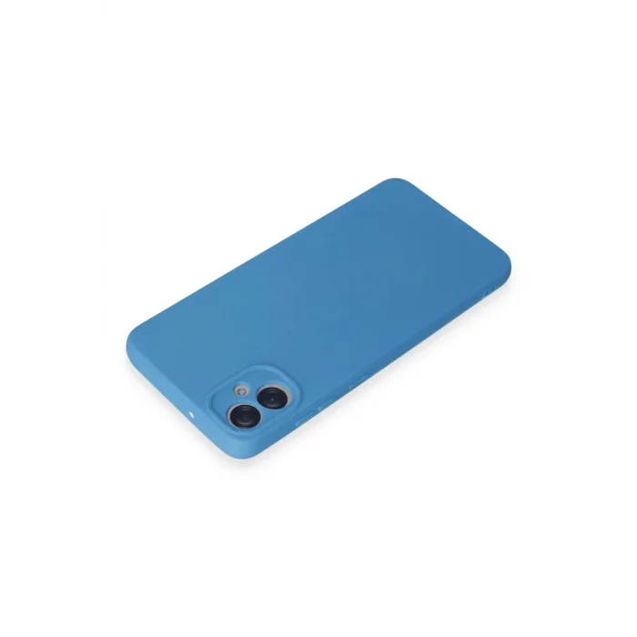 Samsung Galaxy A05 Kılıf First Silikon - Mavi-(5796) - EMTHBA9860-3110