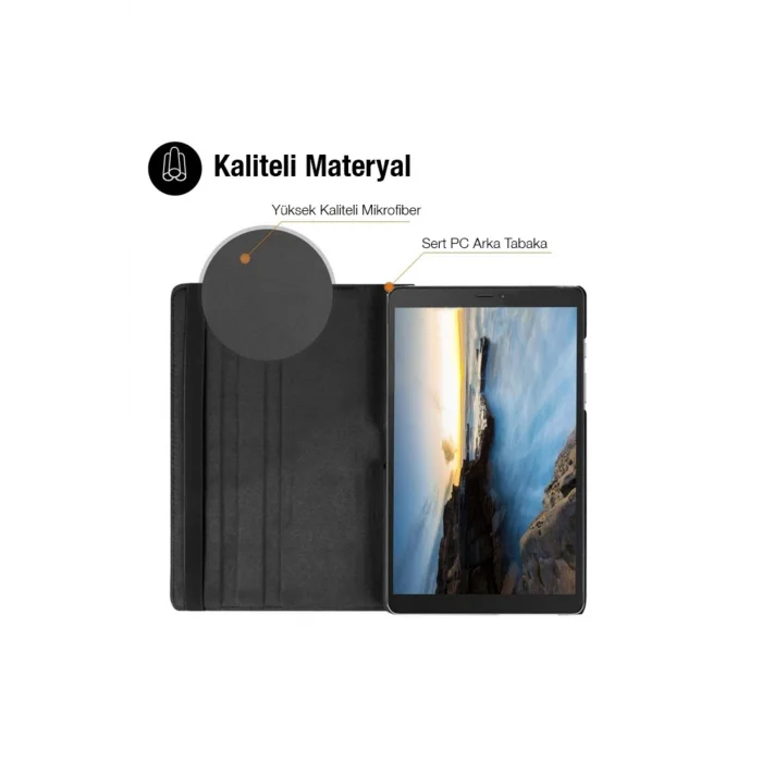 SM Galaxy Tab A 10.0 (P580-P585) 360 Derece Döner Standlı Kılıf-(5775) - EMTHBA2743-7877