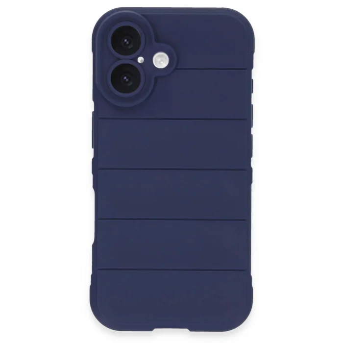 iPhone 16 Plus Kılıf Optimum Silikon - Lacivert-(5796) - EMTHBA3274-6881