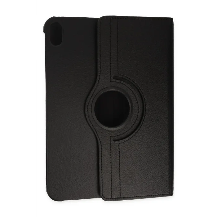 iPad 2022 10.9 (10.nesil) Kılıf 360 Tablet Deri Kılıf - Siyah-(5796) - EMTHBA3967-5773