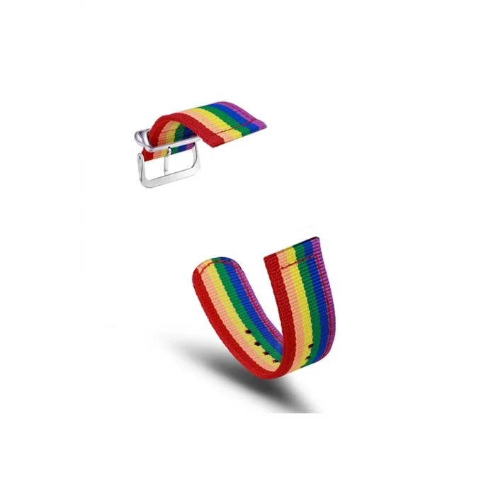 22MM Gear S3 Watch 4 -GT2 GT2E 46MM Kayış Kordon Nylon Watch 3 45MM-(5775) - EMTHBA6863-4958