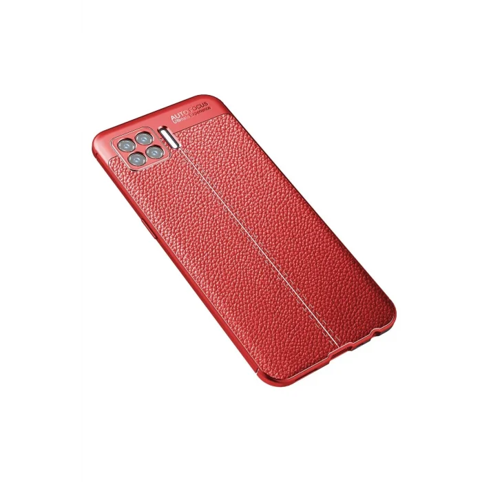 Oppo A73 Kılıf Auto Focus Kapak - Kırmızı-(5796) - EMTHBA3009-1461