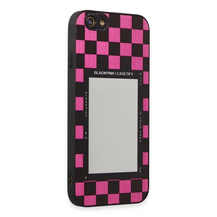 iPhone 6 Kılıf Mirror Desenli Kapak - Mirror - 8-(5796) - EMTHBA5115-2445
