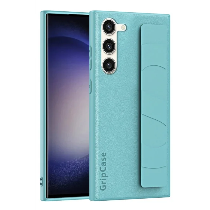 Samsung Galaxy S24 Kılıf Data Kapak - Açık Mavi-(5796) - EMTHBA2097-5745