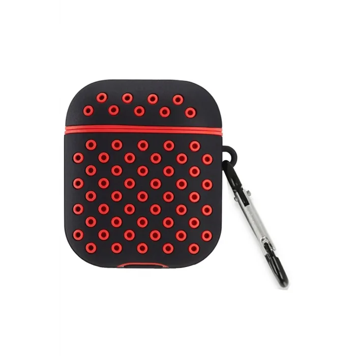 2 (2.nesil) Spor Delikli Kılıf - Siyah-Kırmızı-(5796) - EMTHBA1509-8755