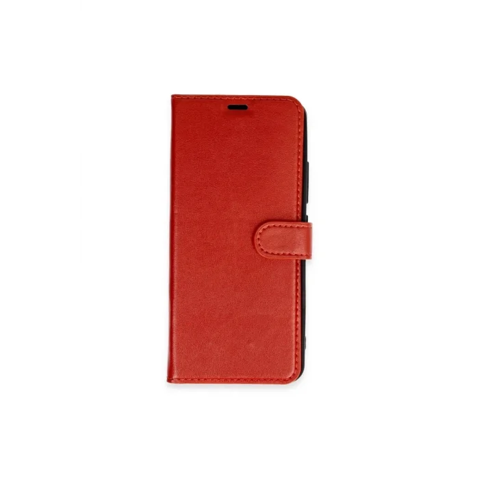 Samsung Galaxy M34 5G Kılıf Trend S Plus Kapaklı Kılıf - Kırmızı-(5796) - EMTHBA3717-8783