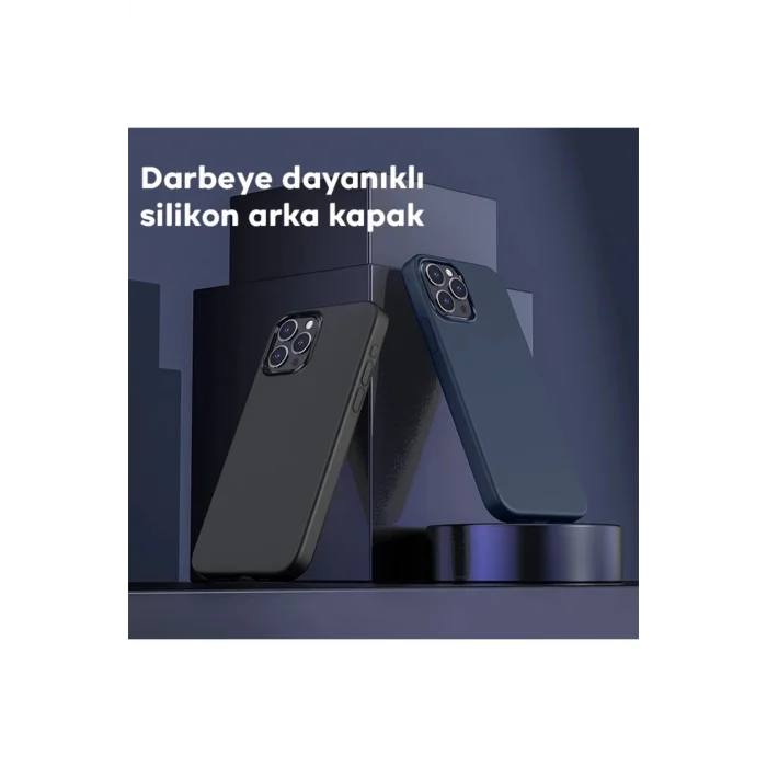 HOCO Pure Series iPhone 15 Pro Manyetik Silikon Kılıf-(5775)