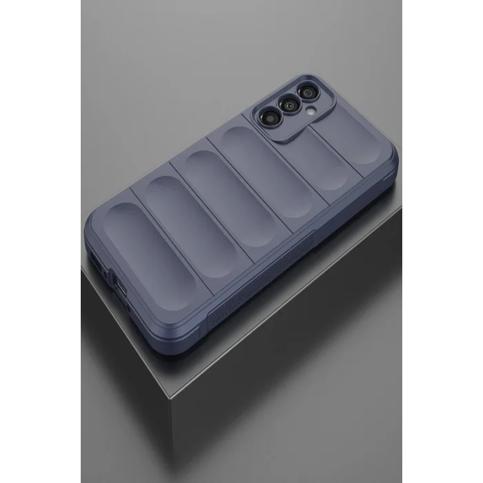 Samsung Galaxy A05S Kılıf Optimum Silikon - Lacivert-(5796) - EMTHBA5499-9083