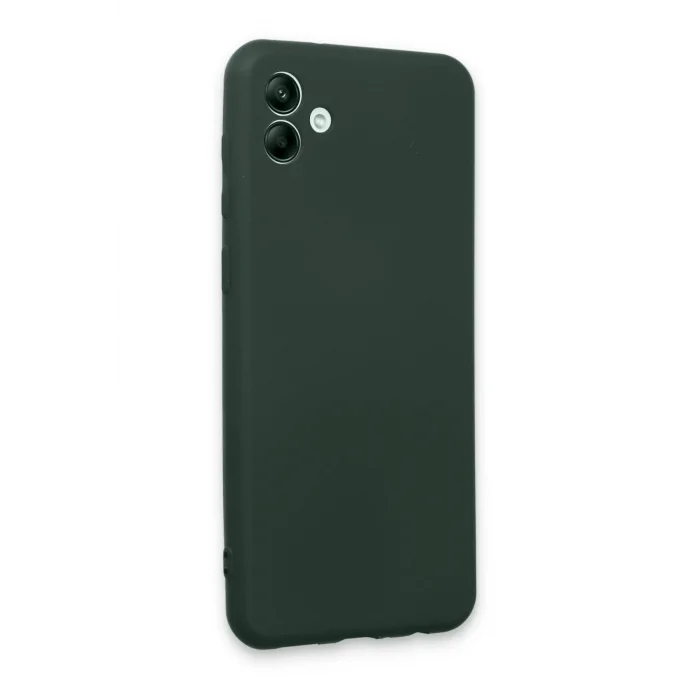 Samsung Galaxy A04E Kılıf First Silikon - Koyu Yeşil-(5796) - EMTHBA8309-6288