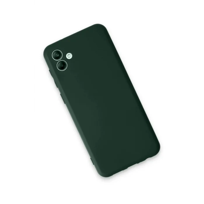 Samsung Galaxy A04E Kılıf First Silikon - Koyu Yeşil-(5796) - EMTHBA8309-6288
