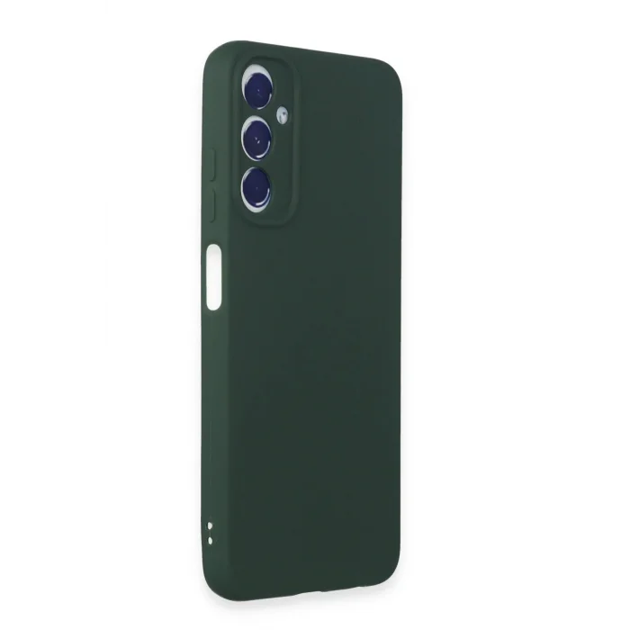 Samsung Galaxy A05S Kılıf First Silikon - Koyu Yeşil-(5796) - EMTHBA7830-4970