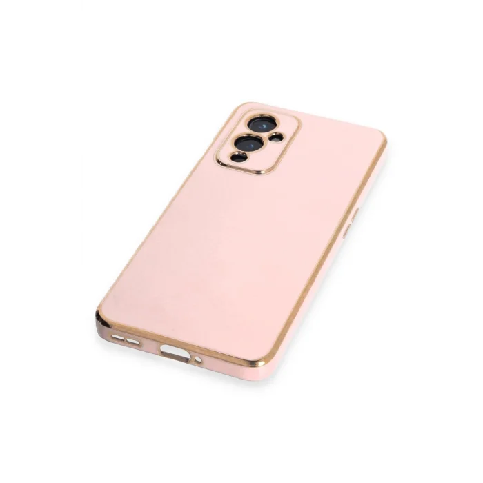One Plus 9 Kılıf Volet Silikon - Pembe-(5796) - HBY3233-3196