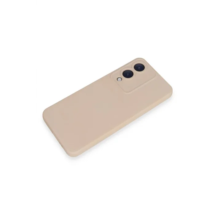 Vivo Y17S Kılıf Nano içi Kadife Silikon - Pudra-(5796) - EMTHBA3476-7245