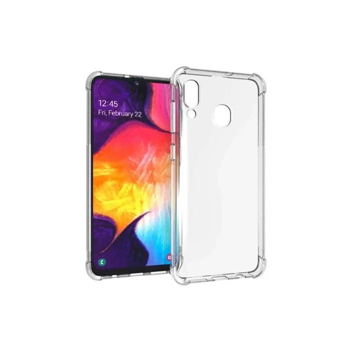 Ally Sm Galaxy A20/A30 Anti-Drop Darbe Emici Silikon Kılıf-(5775)