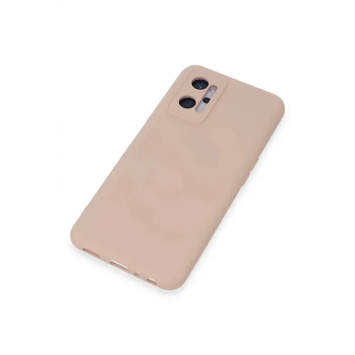 Realme 9i 4G Kılıf Nano içi Kadife Silikon - Pudra-(5796) - EMTHBA9104-1833