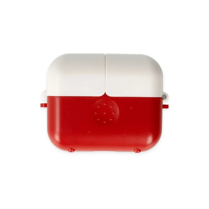 3 (3.nesil) Basmalı Kılıf - Kırmızı-Beyaz-(5796) - EMTHBA9241-8140