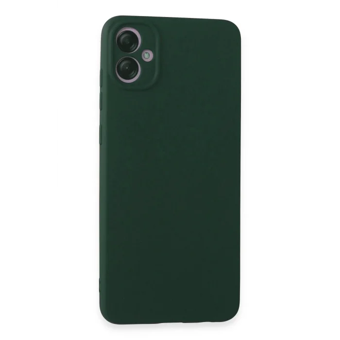 Samsung Galaxy A05 Kılıf First Silikon - Koyu Yeşil-(5796) - EMTHBA9826-1127