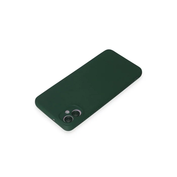 Samsung Galaxy A05 Kılıf First Silikon - Koyu Yeşil-(5796) - EMTHBA9826-1127