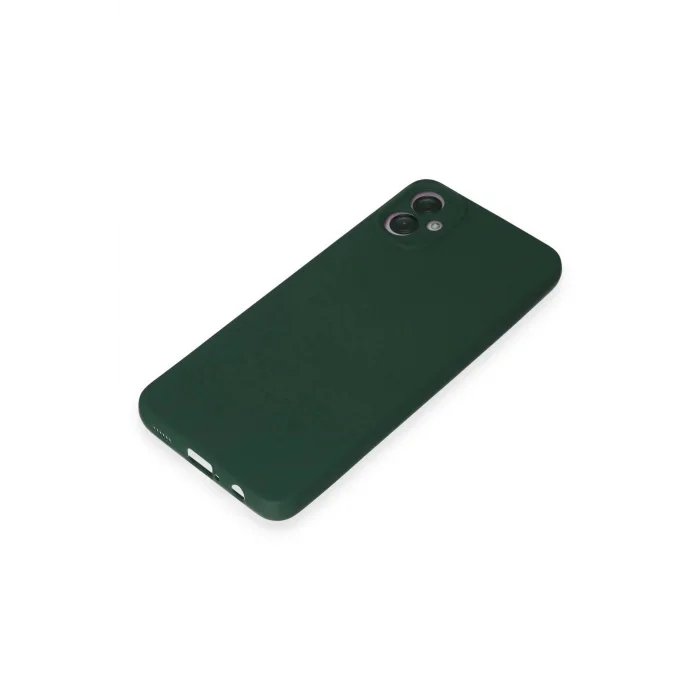 Samsung Galaxy A05 Kılıf First Silikon - Koyu Yeşil-(5796) - EMTHBA9826-1127