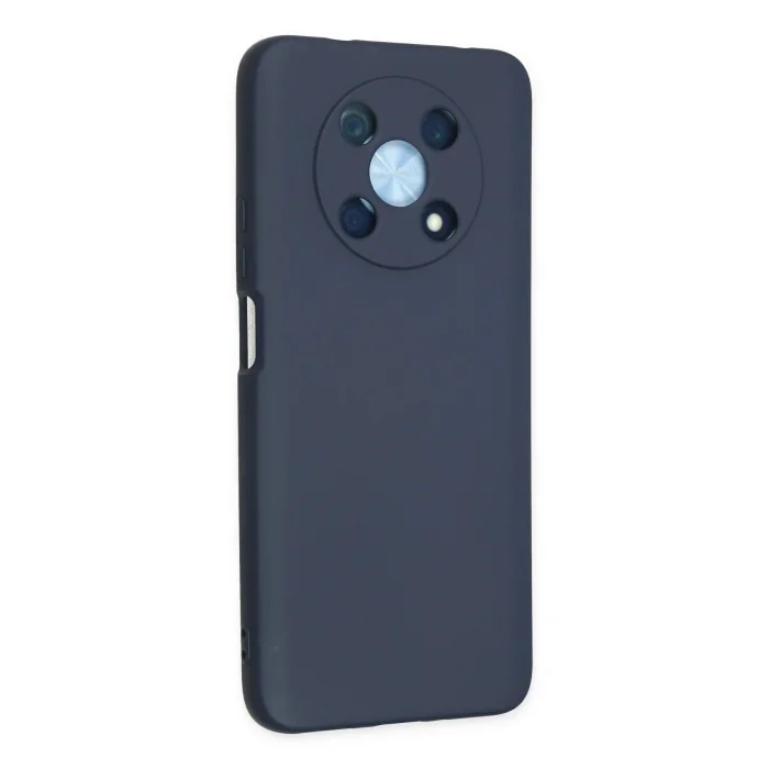 Huawei Nova Y90 Kılıf Nano içi Kadife Silikon - Lacivert-(5796) - EMTHBA7804-4496
