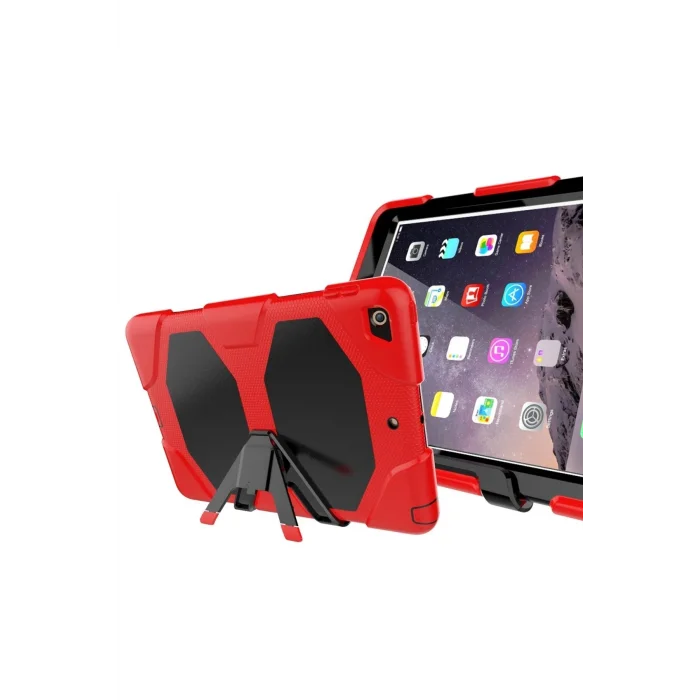 iPad 5 Air 9.7 Kılıf Griffin Tablet Kapak - Kırmızı-(5796) - EMTHBA2338-1779