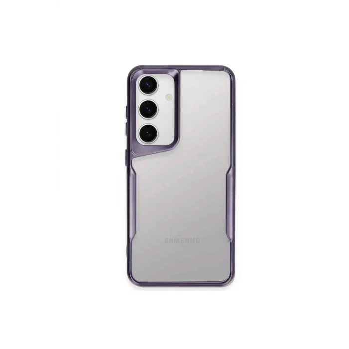 Samsung Galaxy A25 5G Kılıf Boyi Silikon Kapak - Derin Mor-(5796) - EMTHBA3022-5899