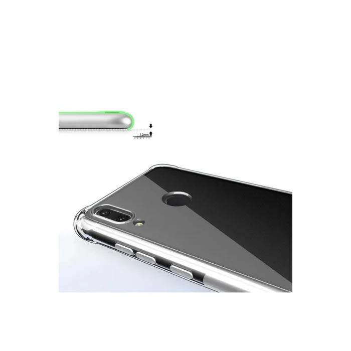 Huawei Y7 2019Y7 Prime 2019 Anti-Drop Darbe Emici Silikon Kılıf-(5775)