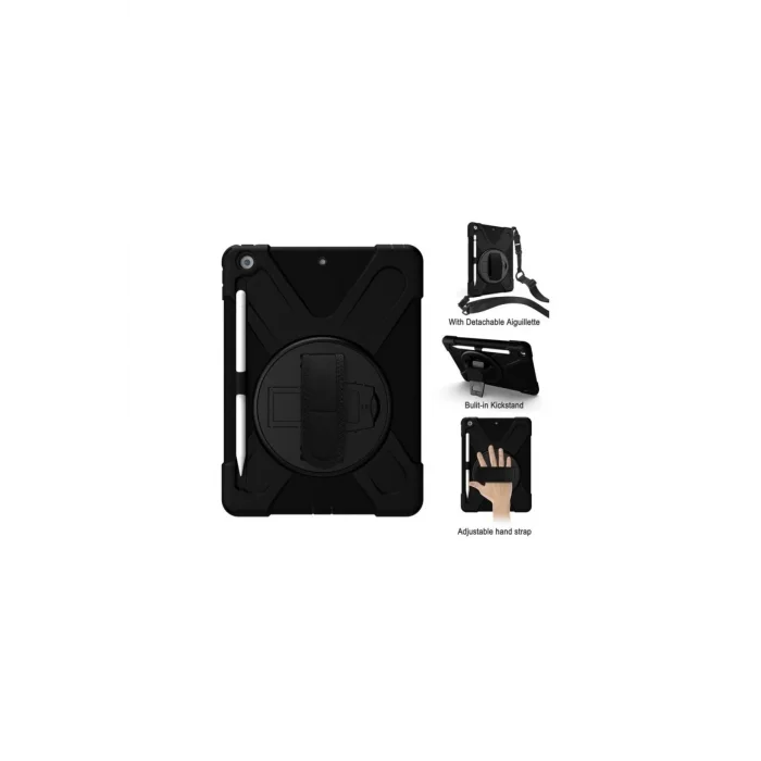 iPad Air 11 (2024) Kılıf Amazing Tablet Kapak - Siyah-(5796) - EMTHBA3532-8547