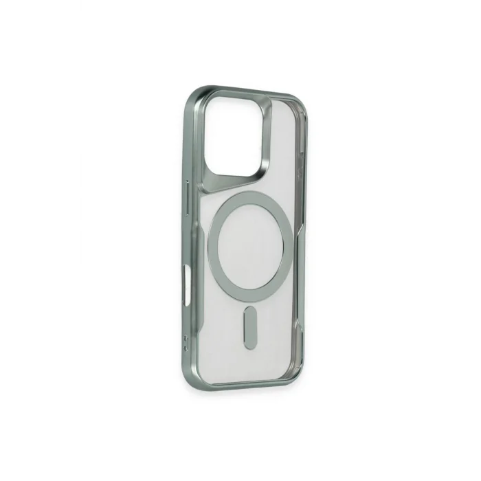 iPhone 16 Kılıf Boyi Magsafe Silikon Kapak - Derin Mor-(5796) - EMTHBA9076-8003