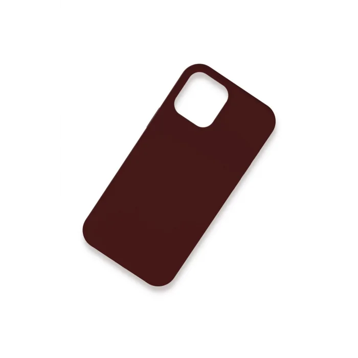 iPhone 12 Pro Kılıf Lansman Legant Silikon - Bordo-(5796) - EMTHBA1554-3263