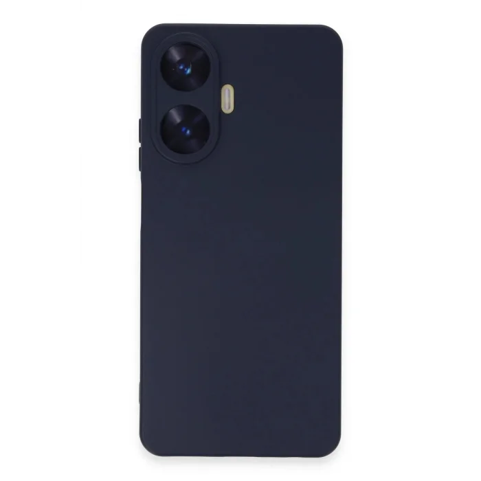 Realme C55 Kılıf Nano içi Kadife Silikon - Mor-(5796) - EMTHBA6583-2251