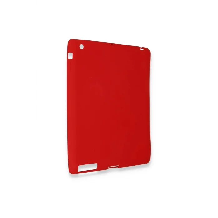 iPad 4 9.7 Kılıf Evo Tablet Silikon - Kırmızı-(5796) - EMTHBA1162-2542