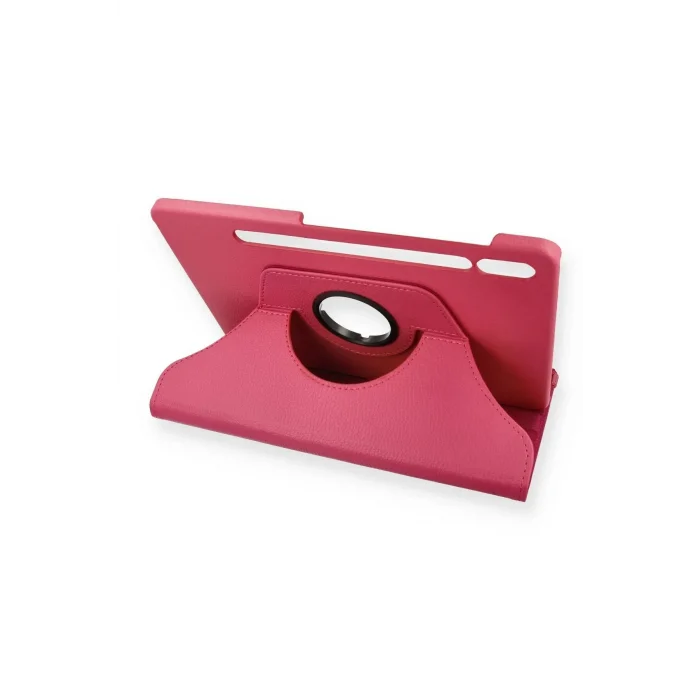 Samsung Galaxy T860 Tab S6 10.5 Kılıf 360 Tablet Deri Kılıf - Pembe-(5796) - EMTHBA3409-4695