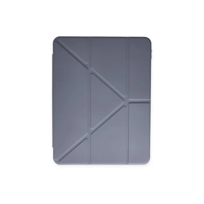 iPad 9.7 (2018) Kılıf Kalemlikli Mars Tablet Kılıfı - Lila-(5796) - EMTHBA6229-7096