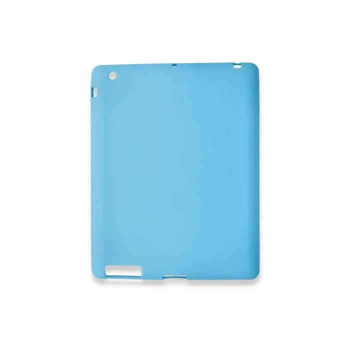 iPad 4 9.7 Kılıf Evo Tablet Silikon - Mavi-(5796) - EMTHBA6228-8162