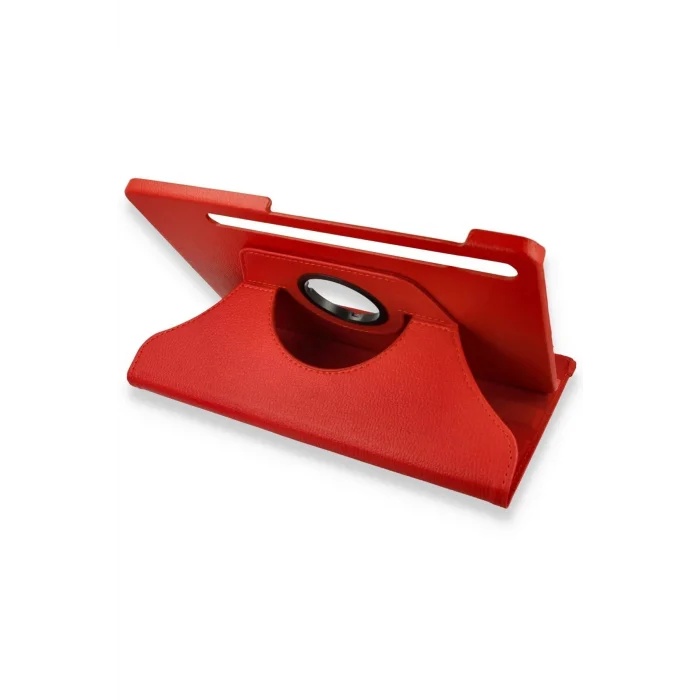 Samsung Galaxy X800 Tab S8 Plus 12.4 Kılıf 360 Tablet Deri Kılıf - Kırmızı-(5 - EMTHBA8328-7