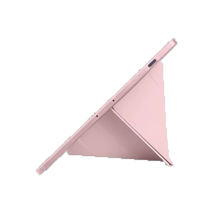 iPad Pro 13 (2024) Kılıf Kalemlikli Hugo Tablet Kılıfı - Rose Gold-(5796) - EMTHBA6378-1446