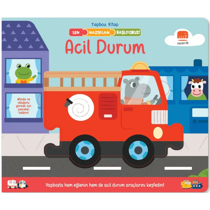 Sen Hazırsan Başlıyoruz ! Acil Durum: (Boardbook) [Paperback] [Jun 26, 2025] Rebecca Weerasekera and Elif Dinçer