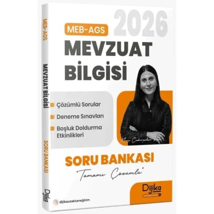 2026 MEB-AGS Mevzuat Bilgisi Soru Bankası [Unbound] [Nov 14, 2024] Mine Çakıraslan Köse