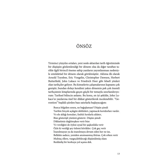 Tarihsel Bilinç - John Lukacs [Paperback] [Dec 30, 2024] John Lukacs and Gökhan Kağnıcı