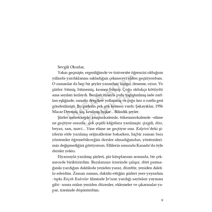 KALPTEN [Nov 26, 2025] Margaret Atwood and Nuray Önoğlu