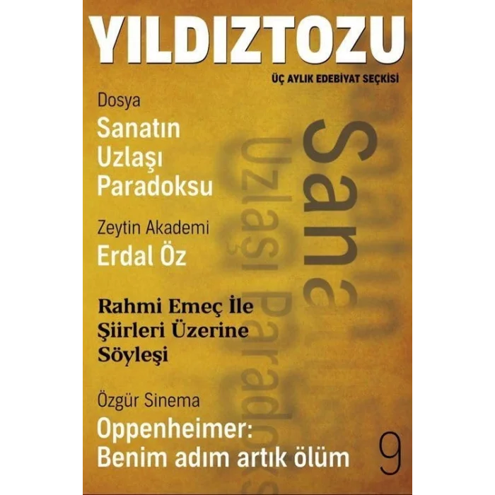Yıldız Tozu - Edebiyat Seçkisi 9 [Paperback] [Dec 30, 2023] Kolektif